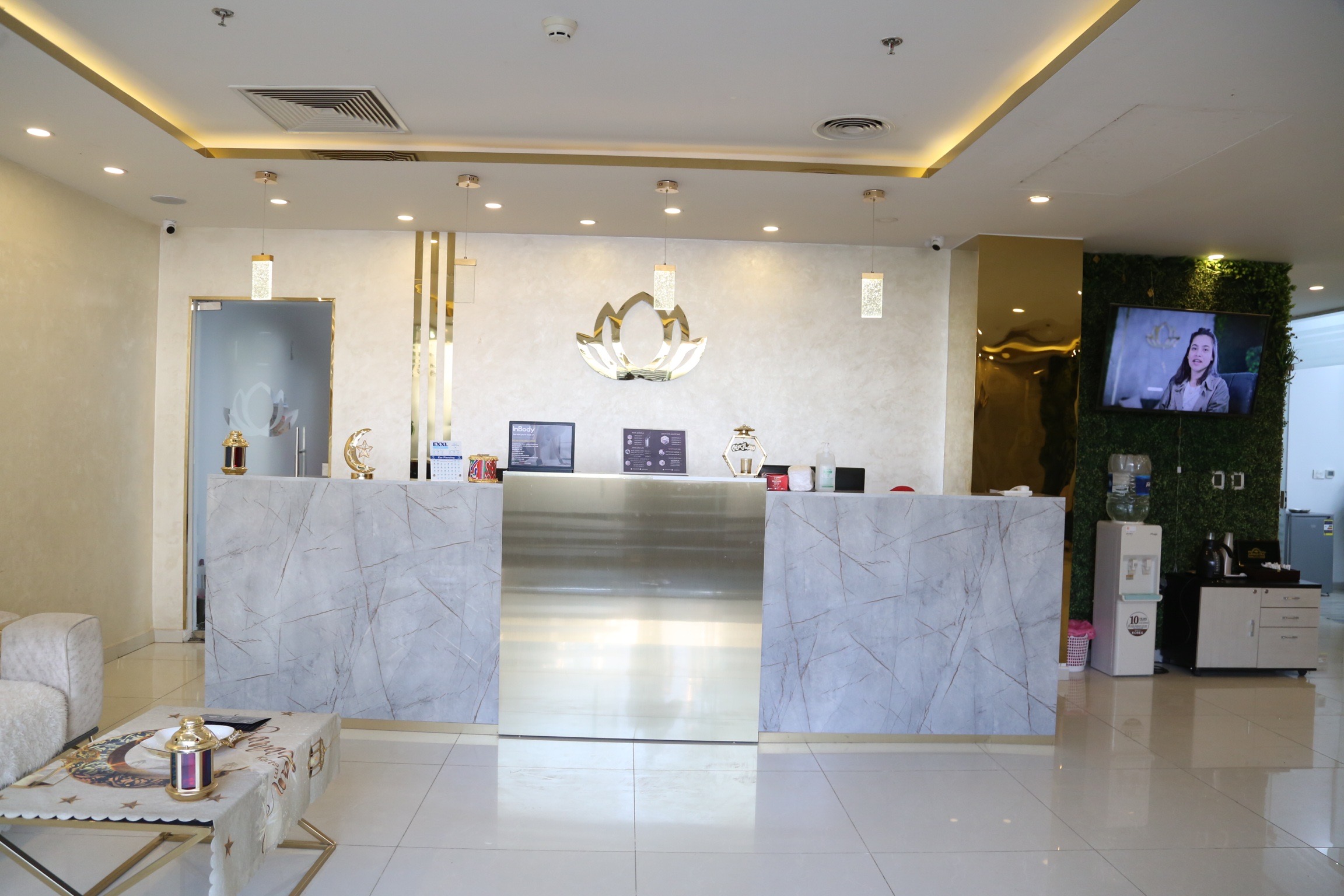 NeoDerma Clinic front desk